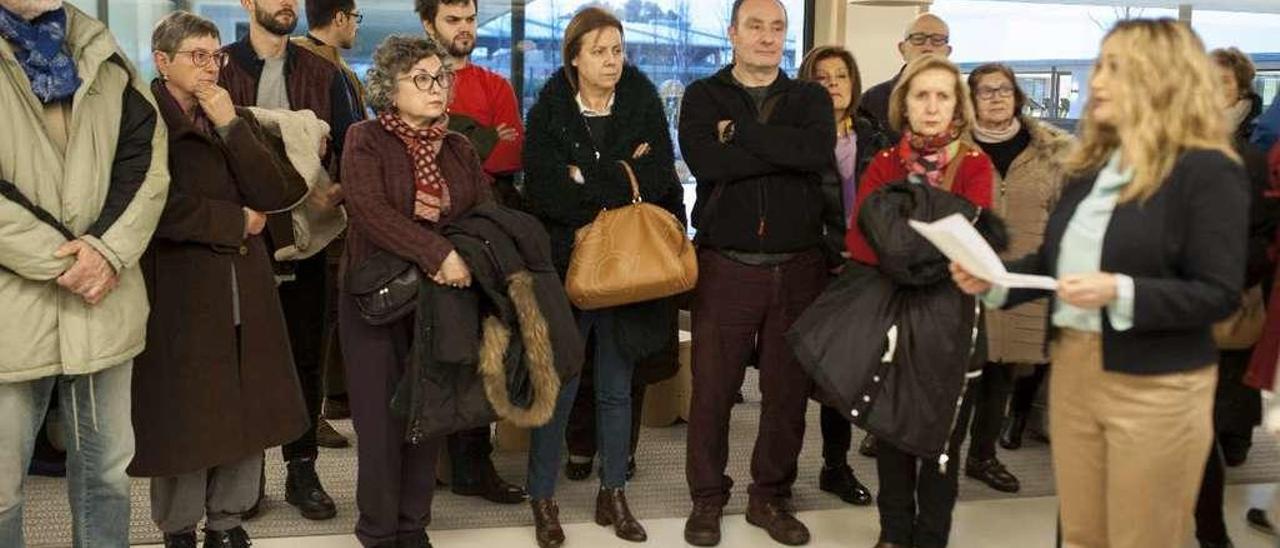 Visita de arquitectos al Centro Intergeneracional de la Fundación Amancio Ortega. // Brais Lorenzo