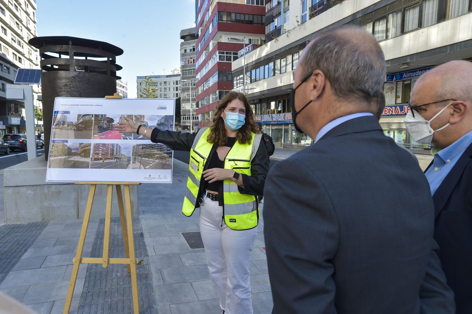 El Ayuntamiento finaliza las obras del nuevo intercambiador de Concepción Arenal