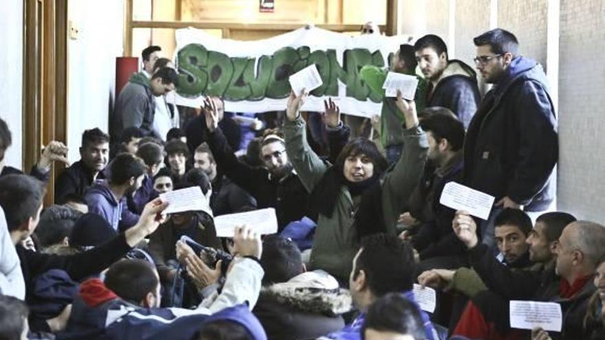 Alumnos y profesores han protagonizado varias concentraciones de protesta.