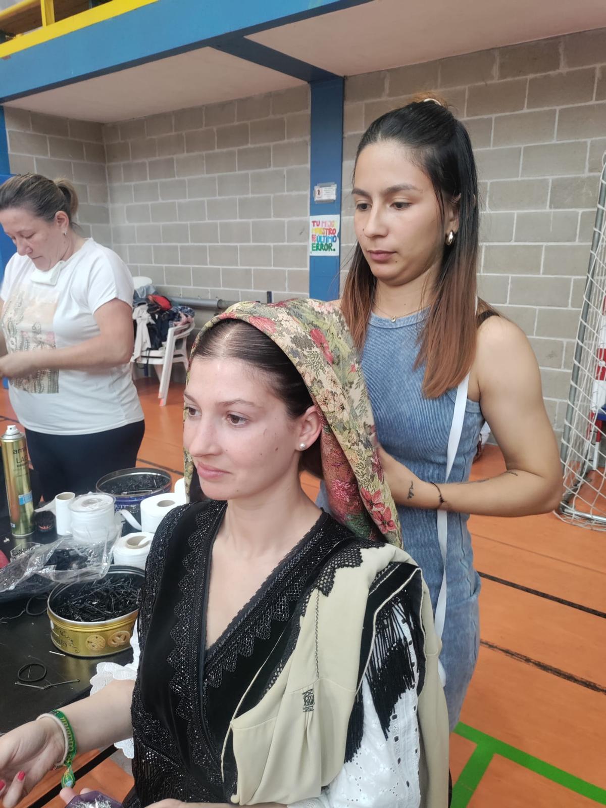 El ritual del traje de aldeana