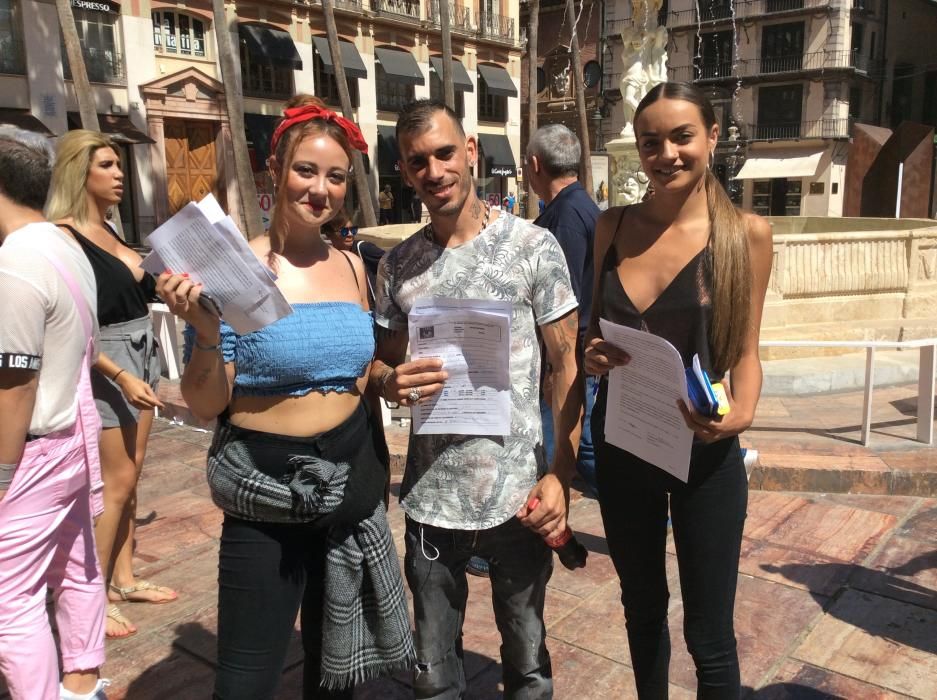 Casting de Gran Hermano en Málaga.