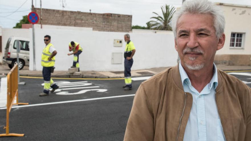 La Laguna mejora los accesos de cinco calles de la zona de San Jerónimo