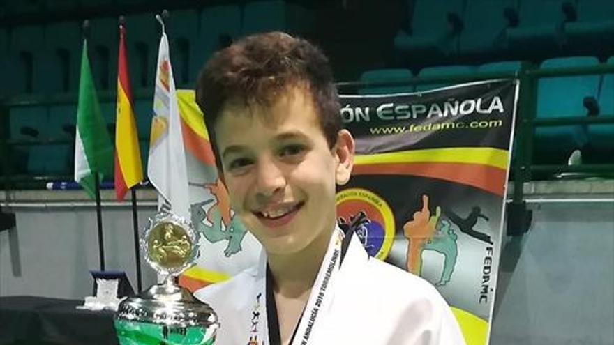 Enrique Miranda, una joven promesa del taekwondo