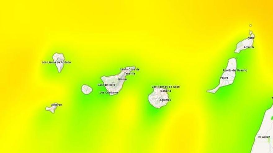 Aemet Issues Yellow Weather Alert for Rough Seas in Canary Islands