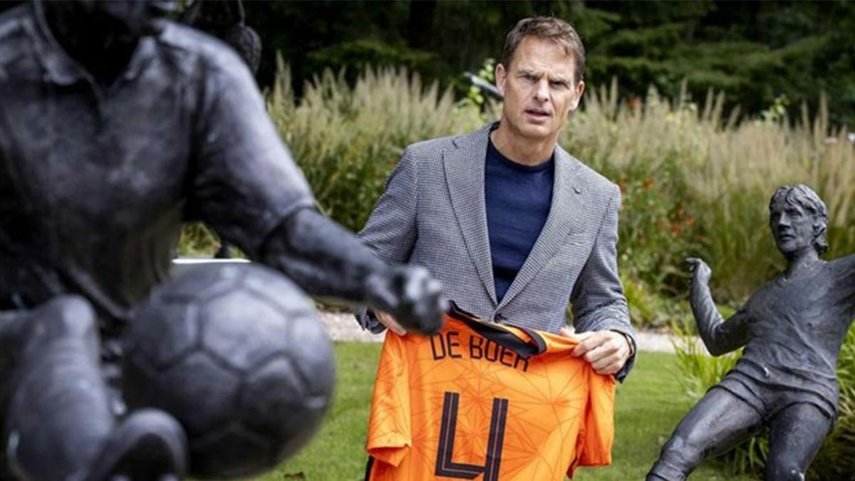 Frank de Boer, presentado con Holanda: "No soy una copia de Koeman"