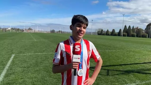 La emotiva historia de Daniel: de jugar en Venezuela a jugar en el Sporting