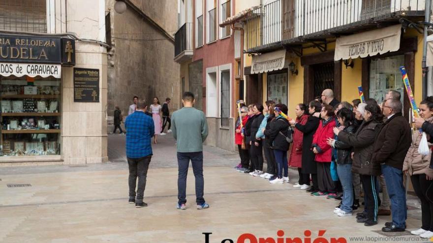 La televisión autonómica 7 Región de Murcia rueda en Caravaca de la Cruz un videoclip, inspirado en la película  ?La La Land`