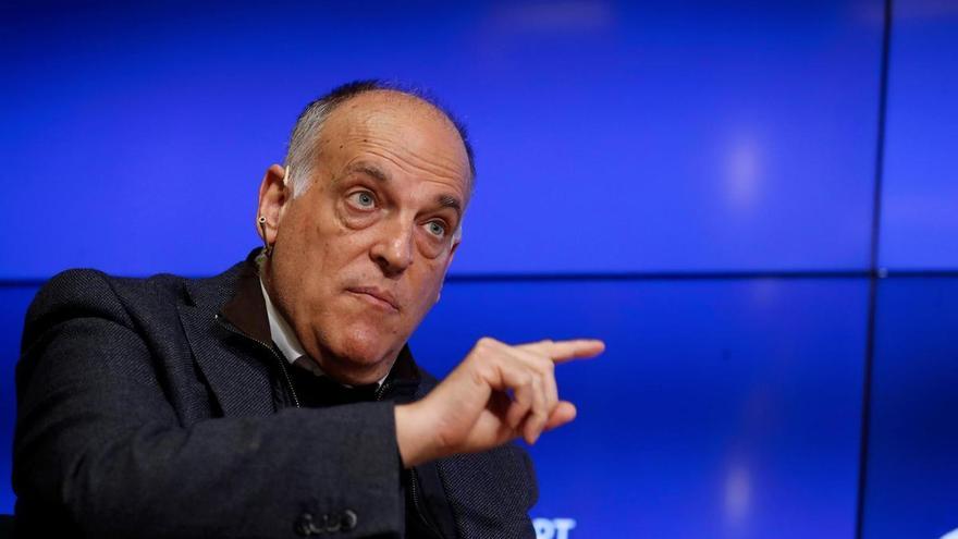 Tebas &#039;saca dientes&#039; contra la Superliga