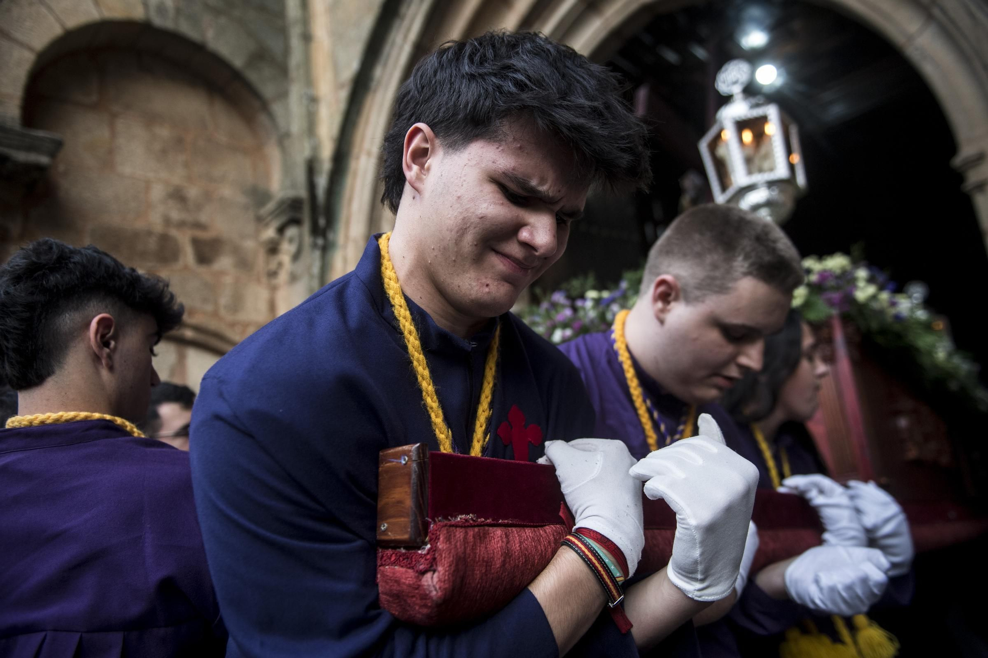 Así ha sido la procesión del Silencio del Nazareno de Cáceres