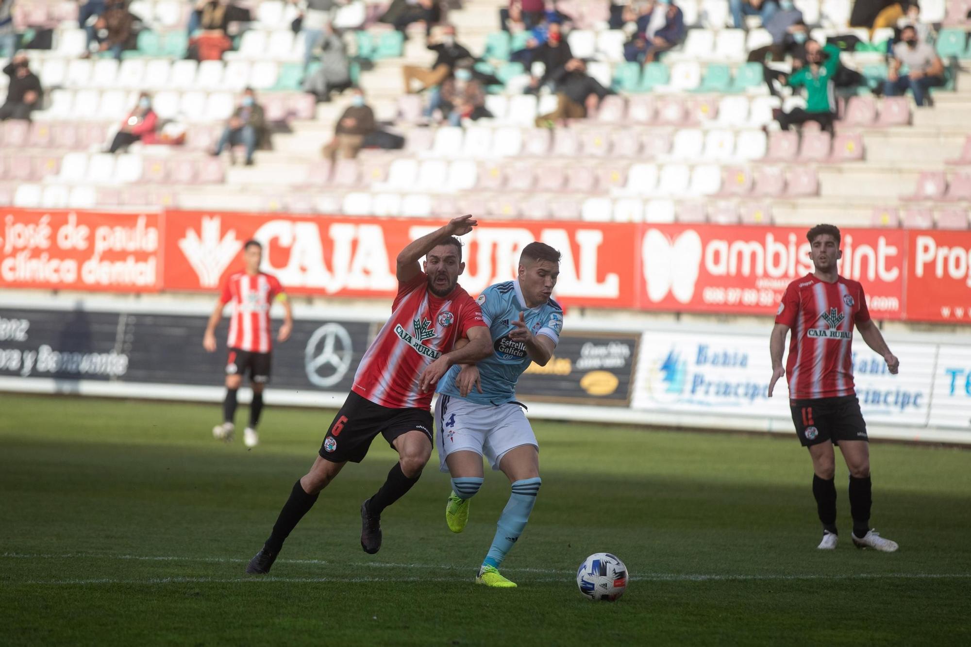 GALERÍA | Las mejores imágenes del partido entre el Zamora CF y el Celta de Vigo B