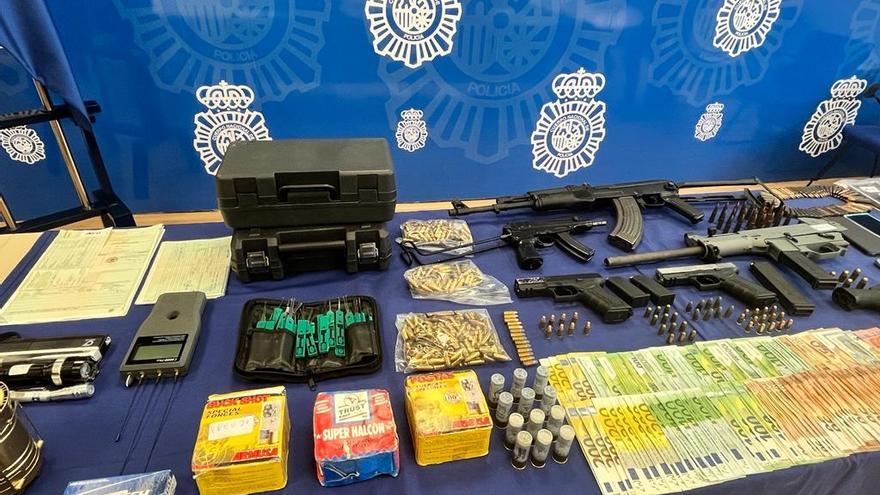 Registros de la Operación Tokyo de la Policía Nacional en Málaga