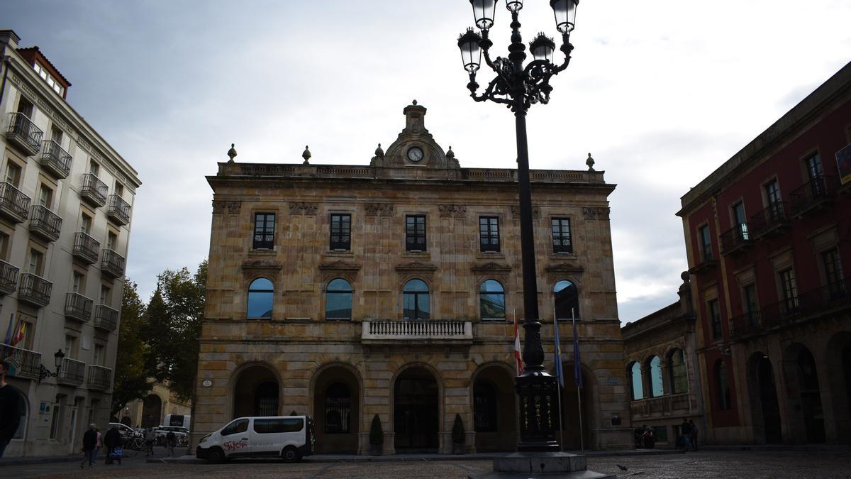 Fachada del Ayuntamiento de Gijón