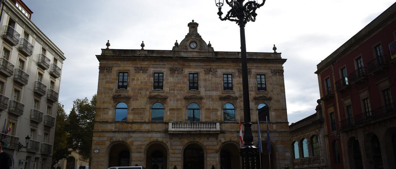 Fachada del Ayuntamiento de Gijón