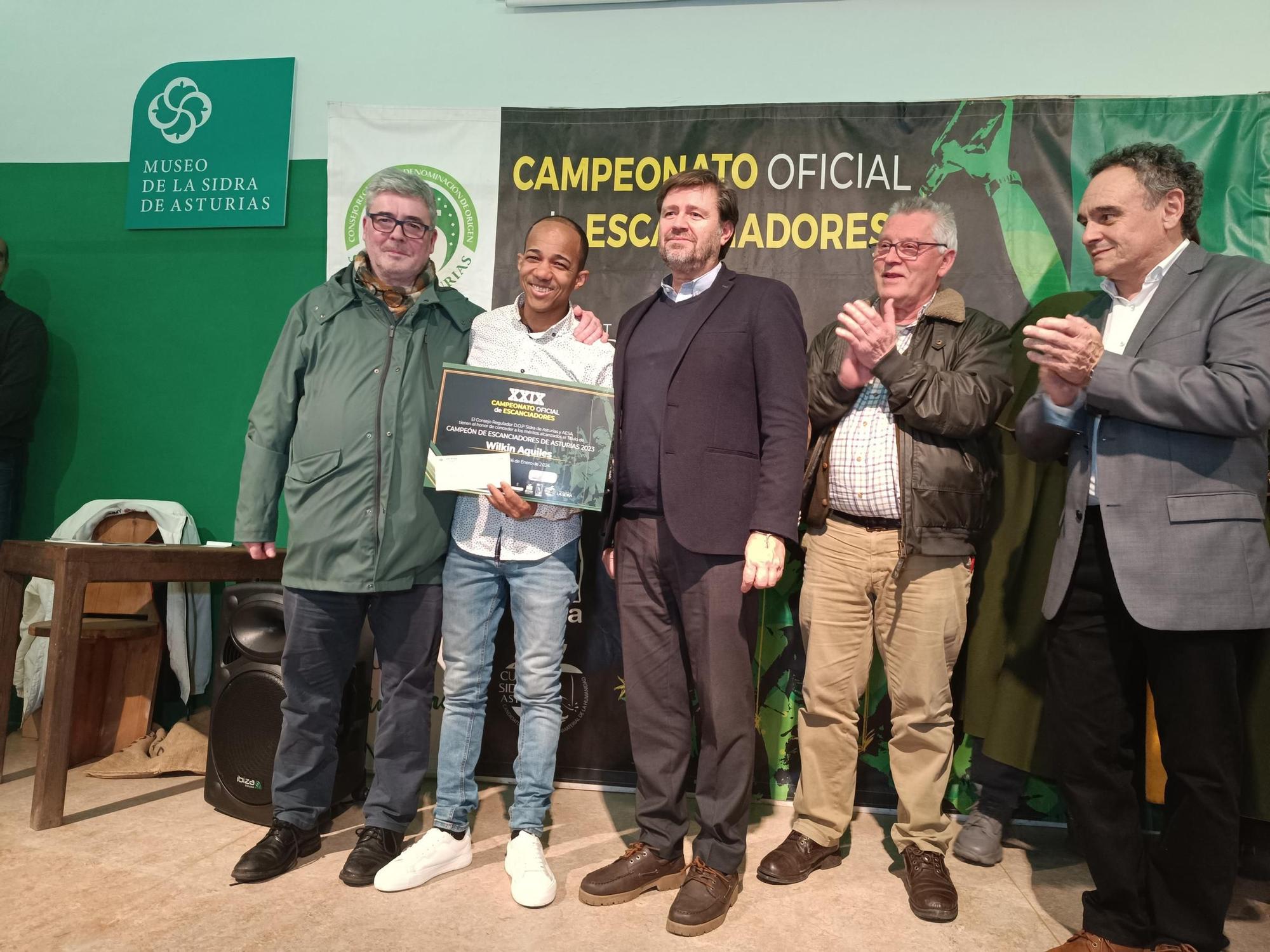 XXX Concurso de Escanciadores de Asturias: estos son los ganadores