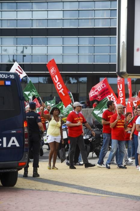 MANIFESTACION TRABAJADORES SEGURIDAD INTEGRAL ...