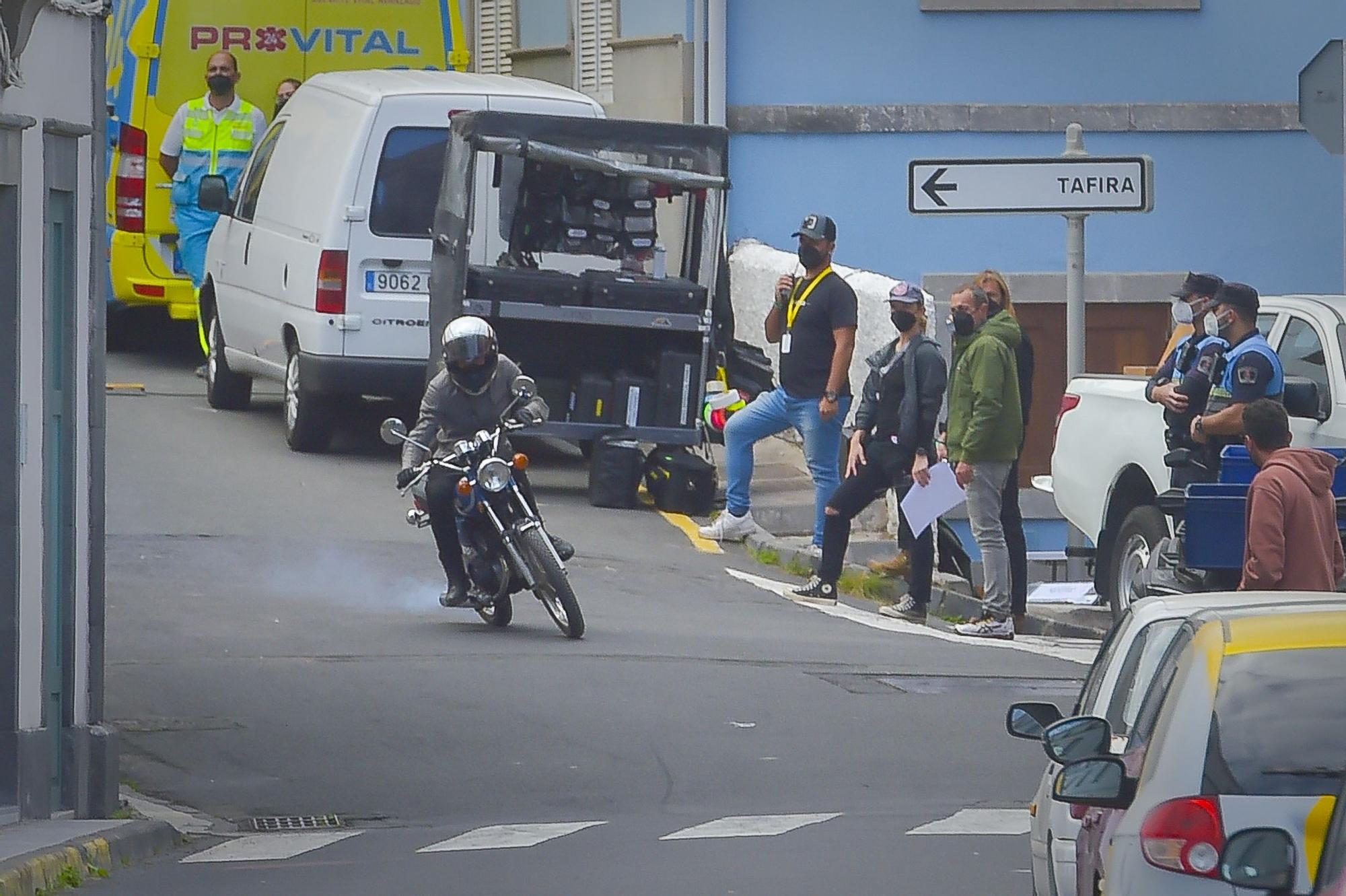 Primer día de ensayo de la película 'The Mother' en Las Palmas de Gran Canaria