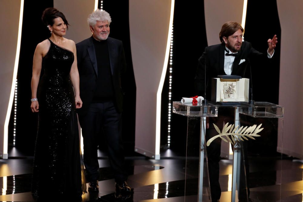 Los ganadores del Festival de Cannes