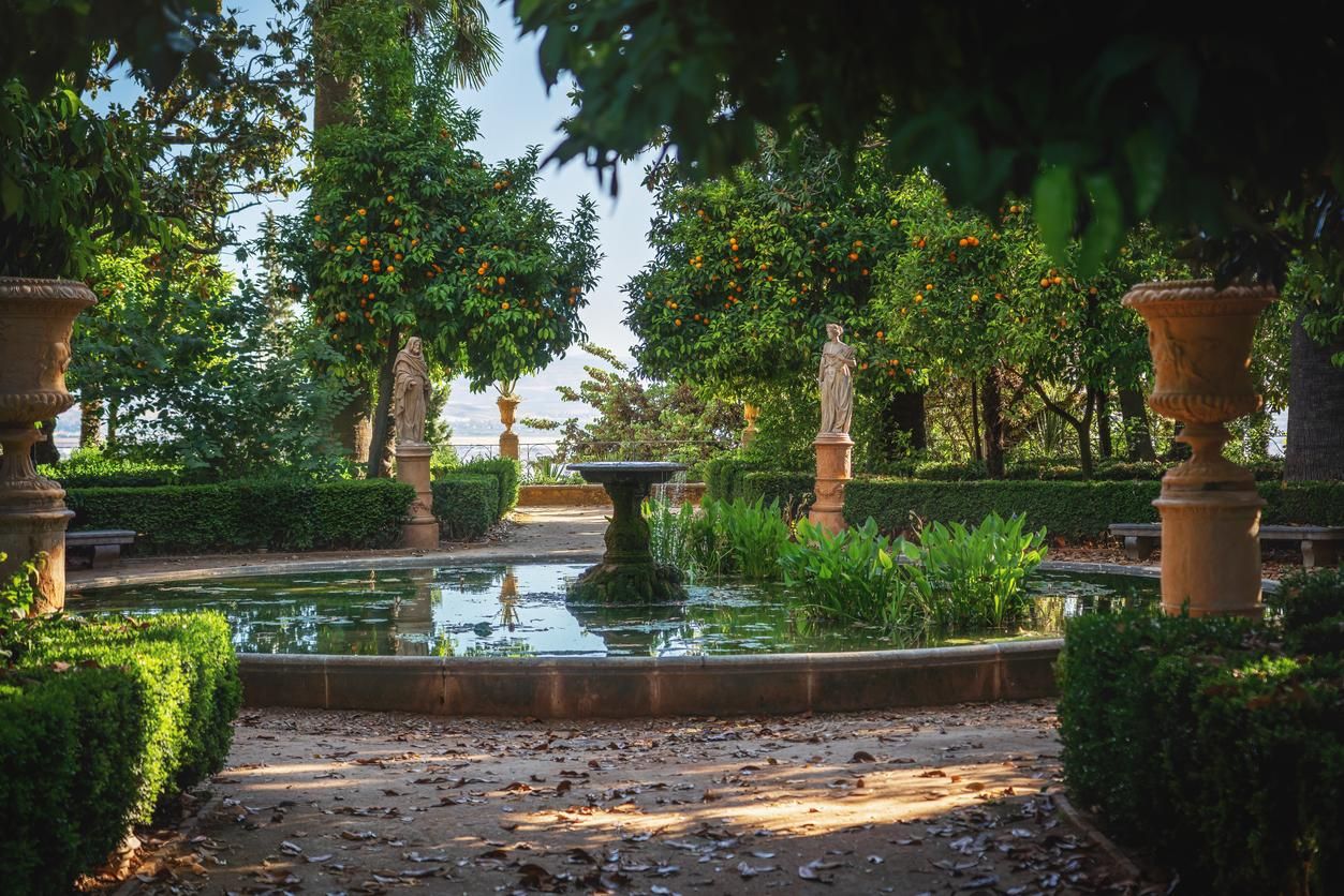 Este jardín es ideal para escapar del calor y el ruido de las grandes ciudades.