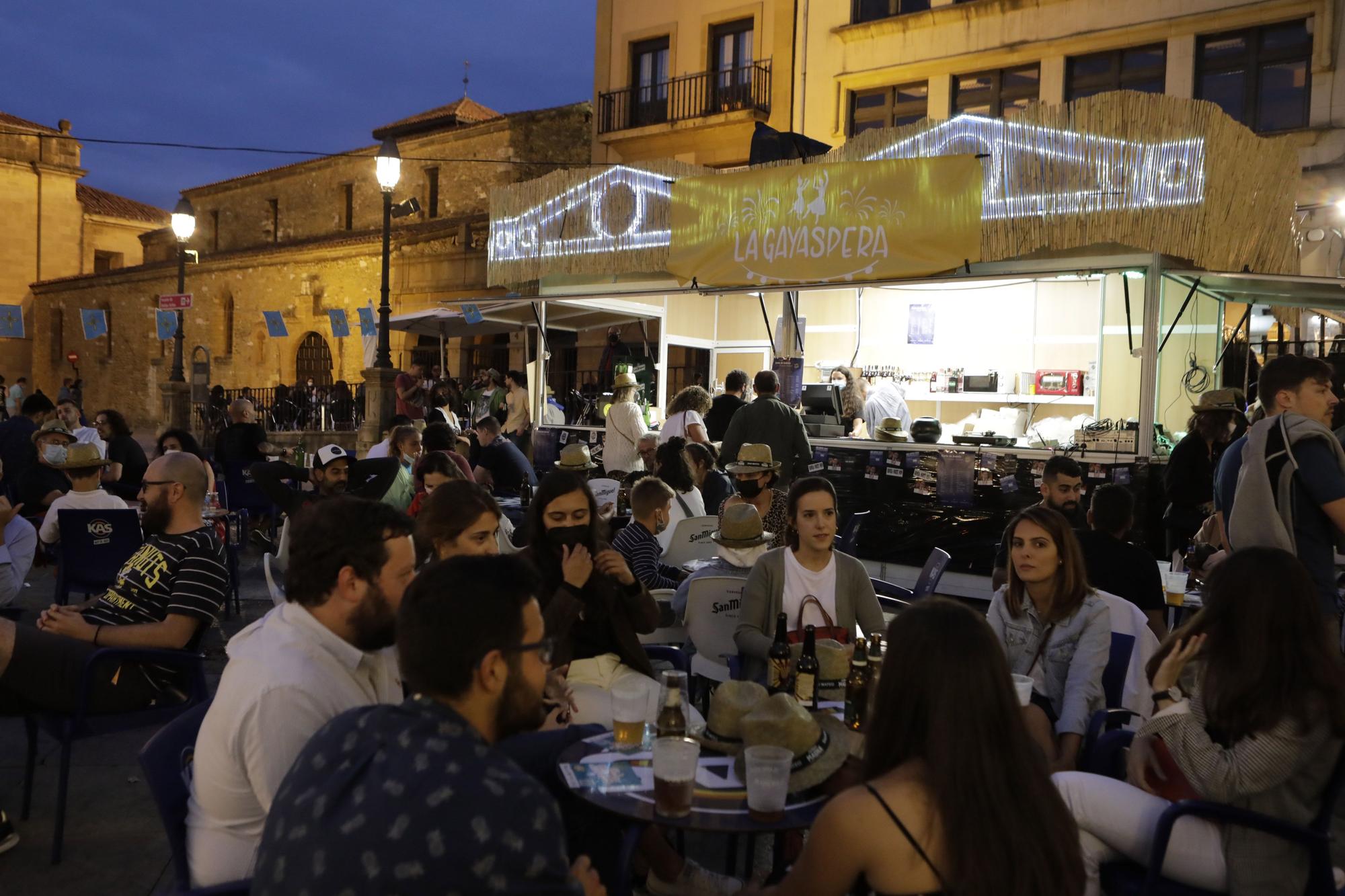 Ambiente en el primer día de San Mateo 2021