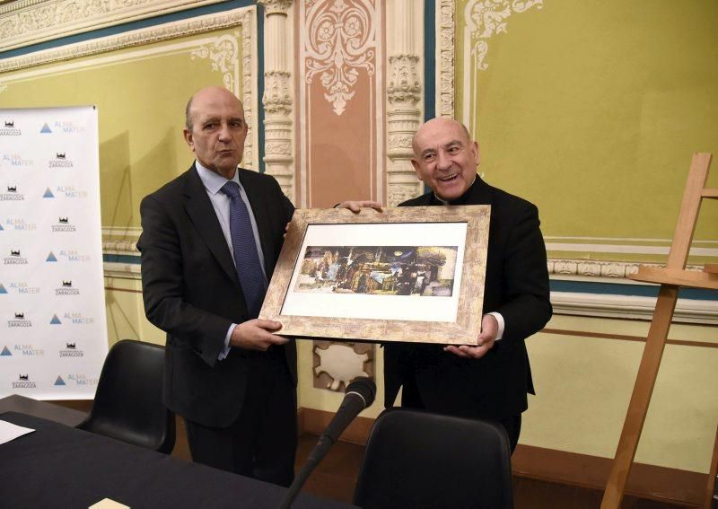 Entrega del premio de valores del Arzobispado a José Antonio Zarzalejos