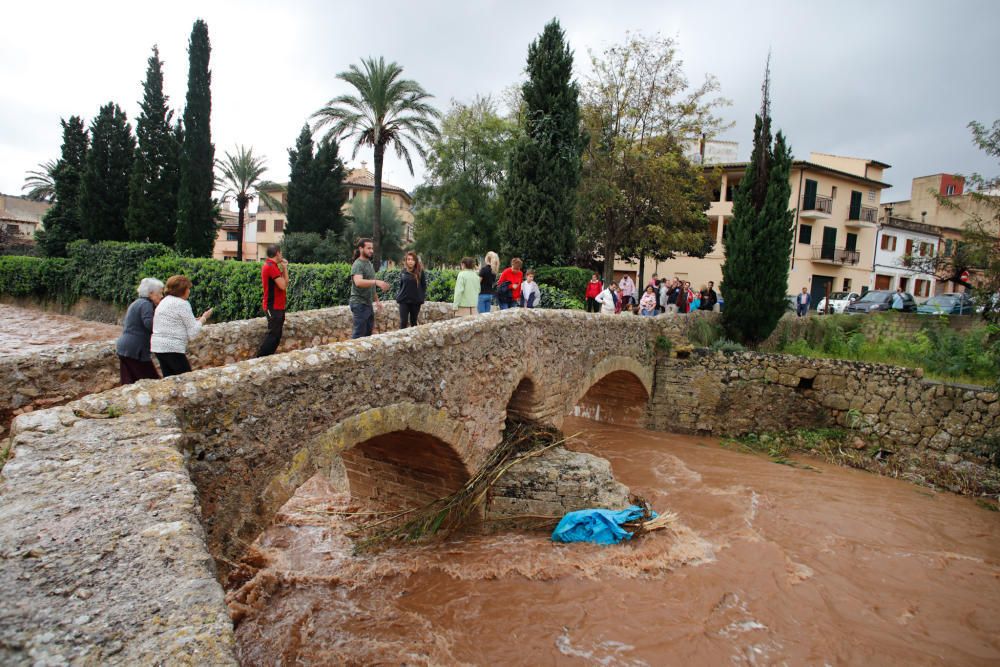 Überschwemmungen im Nordosten von Mallorca