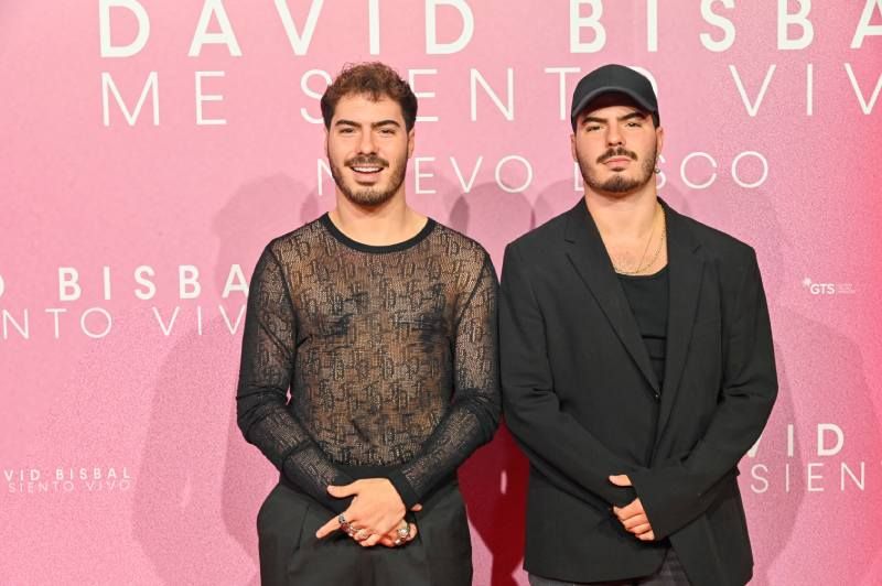Gemeliers, en la presentación del último disco de David Bisbal