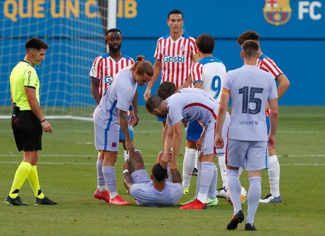 Las mejores imágenes del Barça-Girona: El debut de Depay