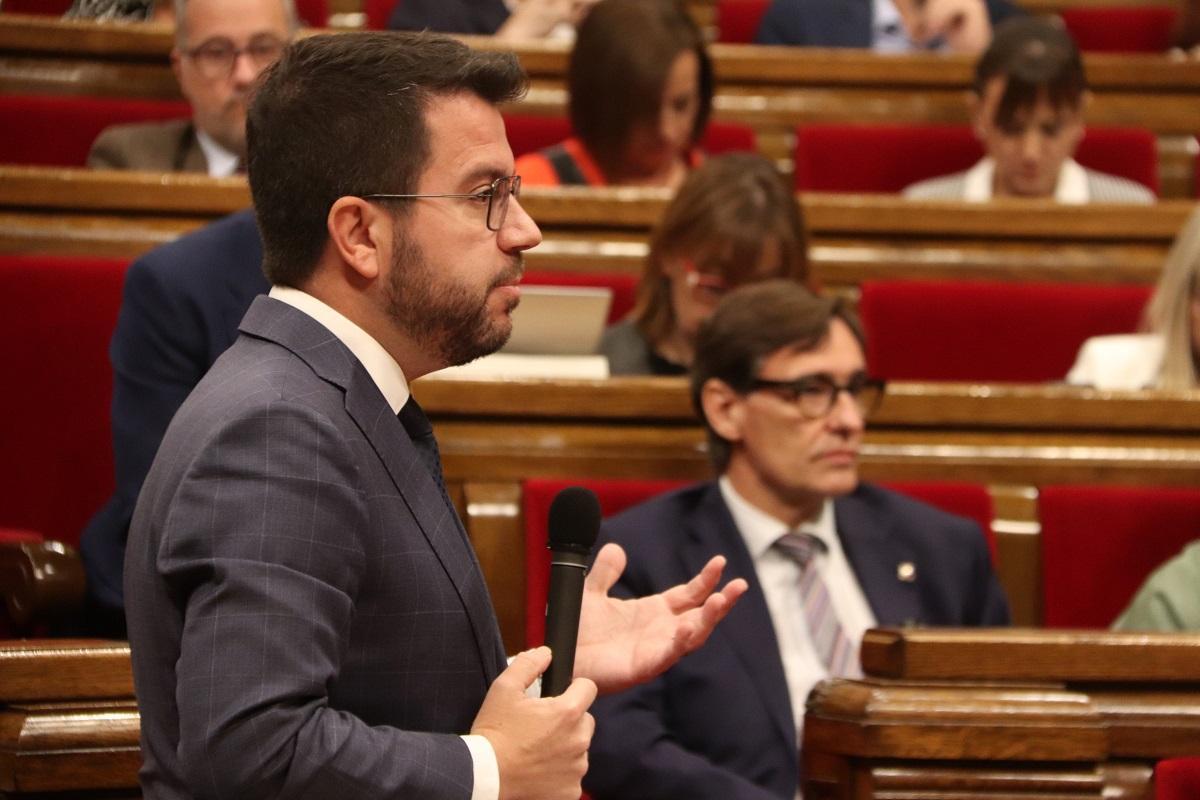 El Govern obre sense èxit amb el PSC les reunions per negociar els pressupostos del 2024