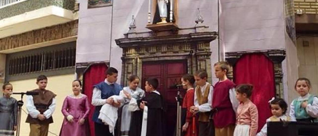 Siete representaciones  del Altar de Sant Vicent