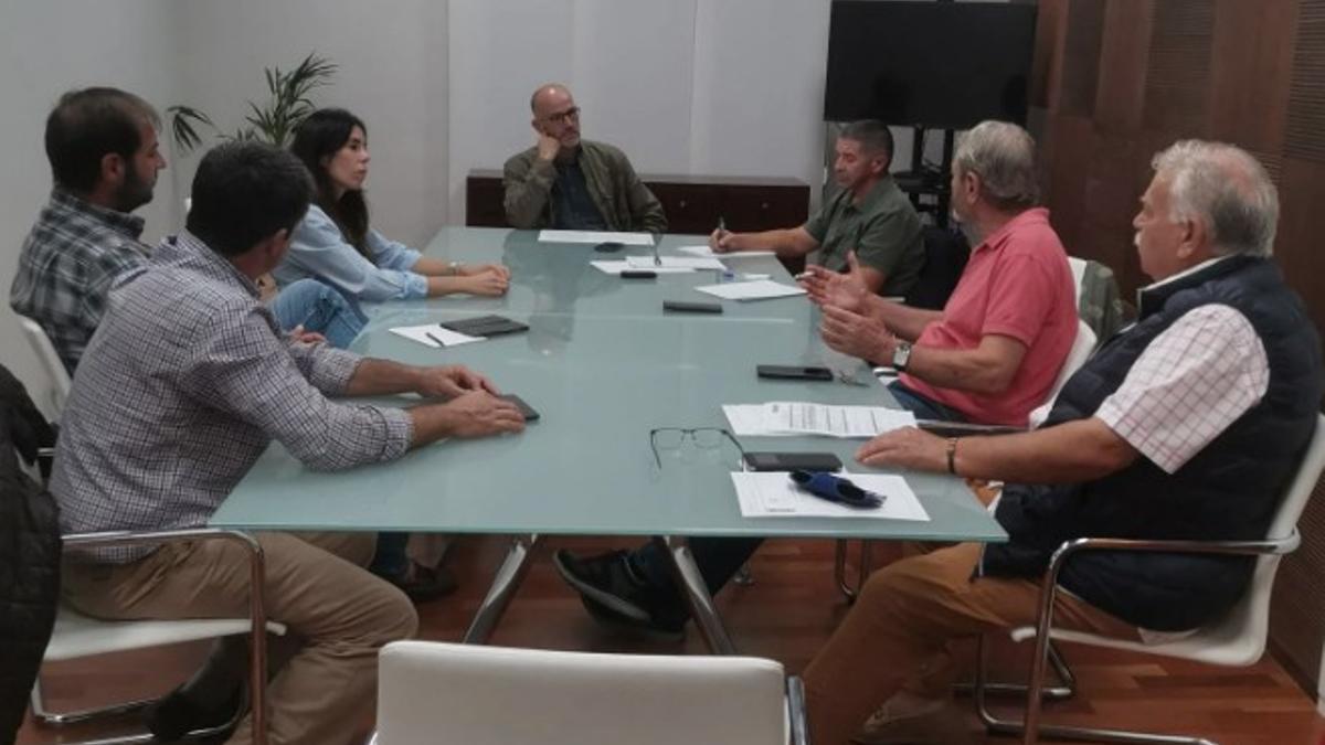 Reunión sectorial en el consistorio villanovense.