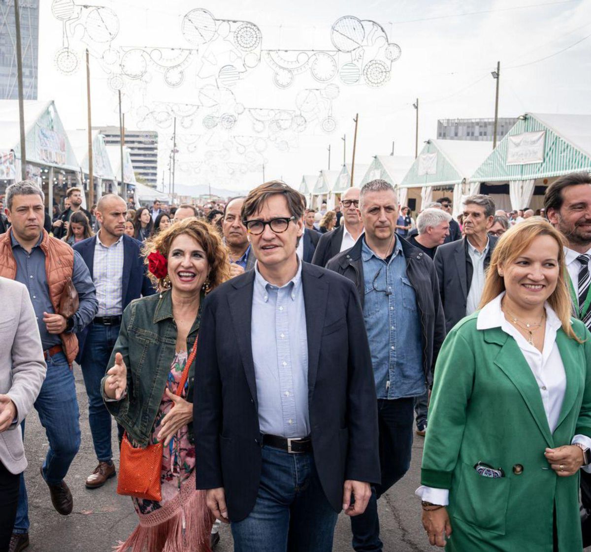 Illa assisteix a més actes del PSC per animar les bases