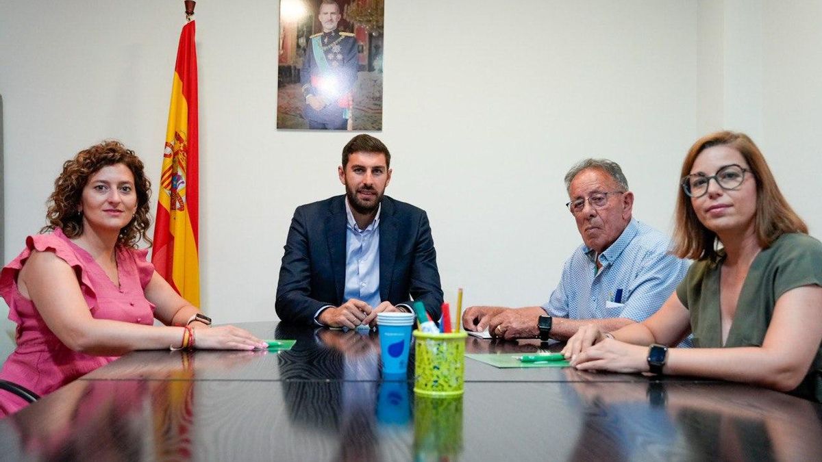 Antelo recibió a la Comunidad de Regantes de Puerto Lumbreras