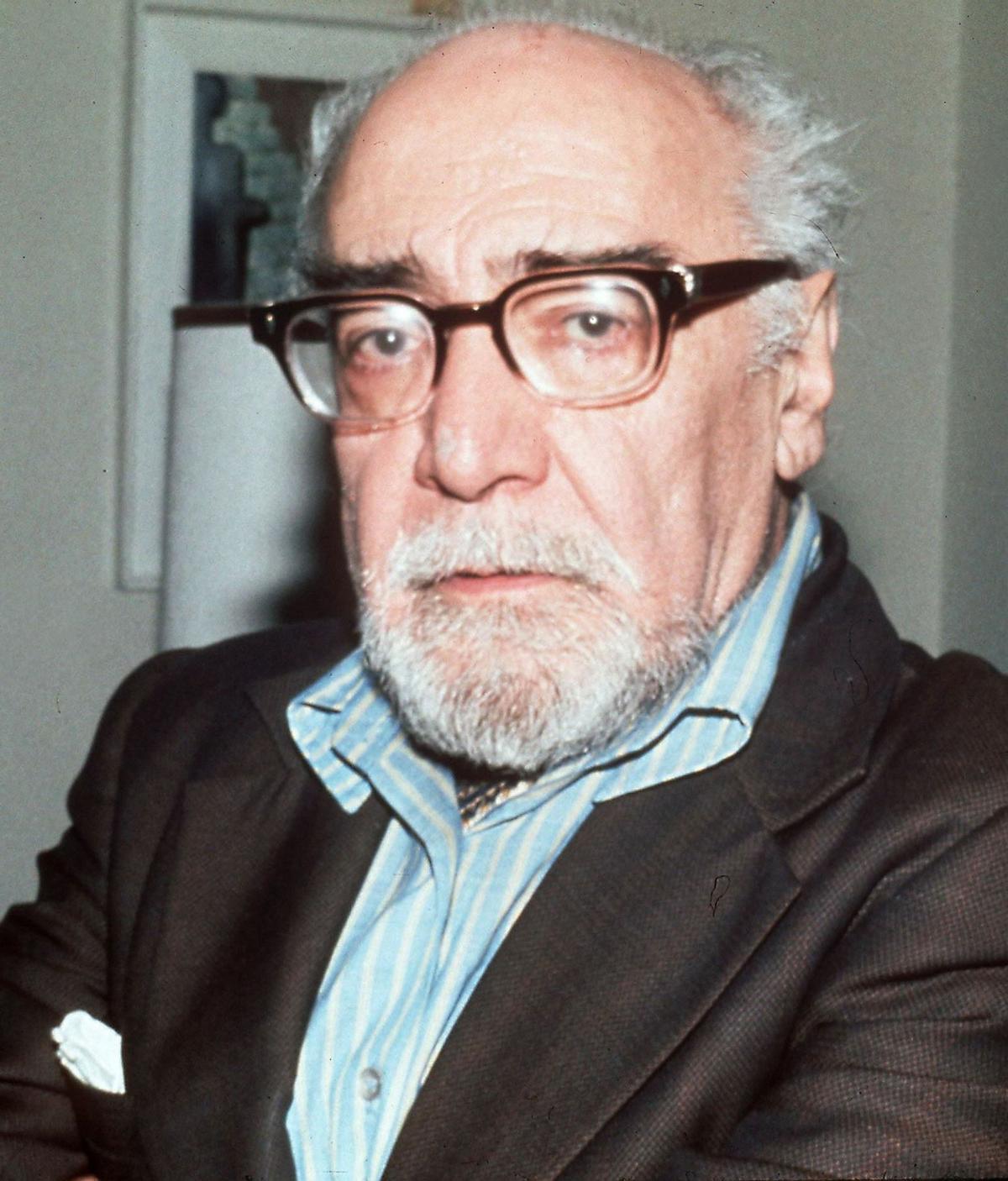 El escritor Ramón J. Sender.