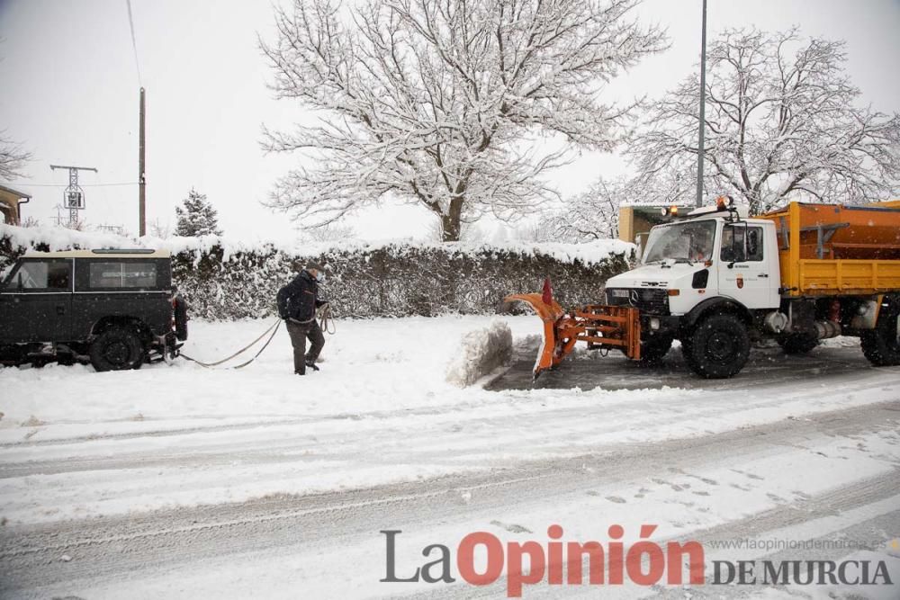 Nieve en el Noroeste de la Región