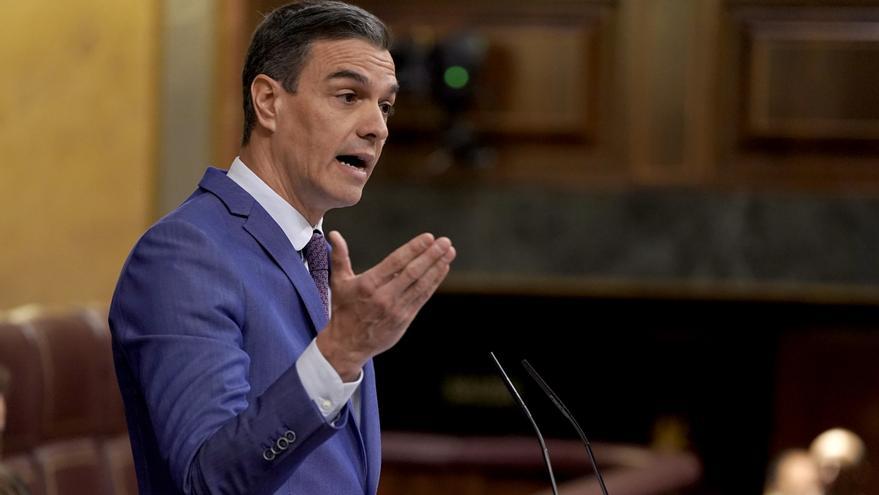 Sánchez, en la moción de censura: "Vox es el glutamato de la derecha"