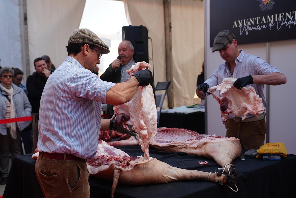 El ritual de la matanza del cerdo ibérico en Villanueva de Córdoba