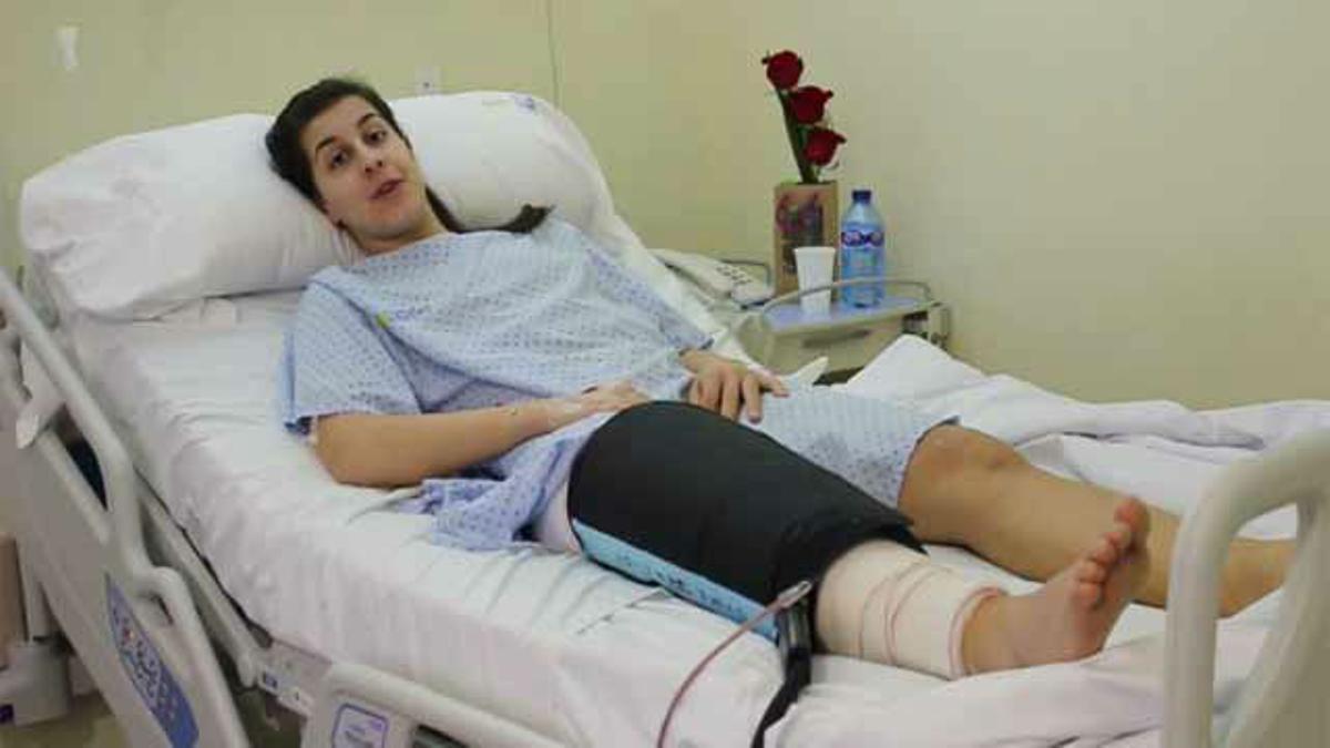 Carolina Marín, operada con éxito de una rotura de ligamento cruzado