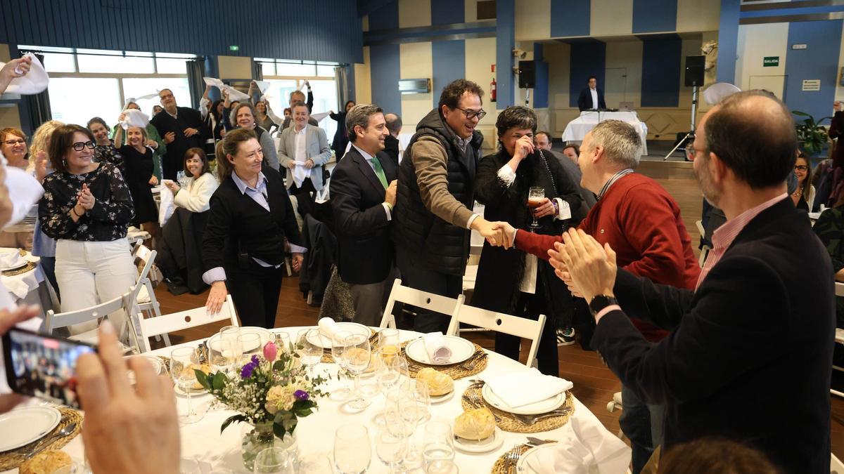 VIGO, CLUB DE CAMPO CANIDO. COMIDA HOMENAJE A LA MAGISTRADA CARMEN LOPEZ MOLEDO CON MOTIVO DE SU ASCENSO AL TSXG