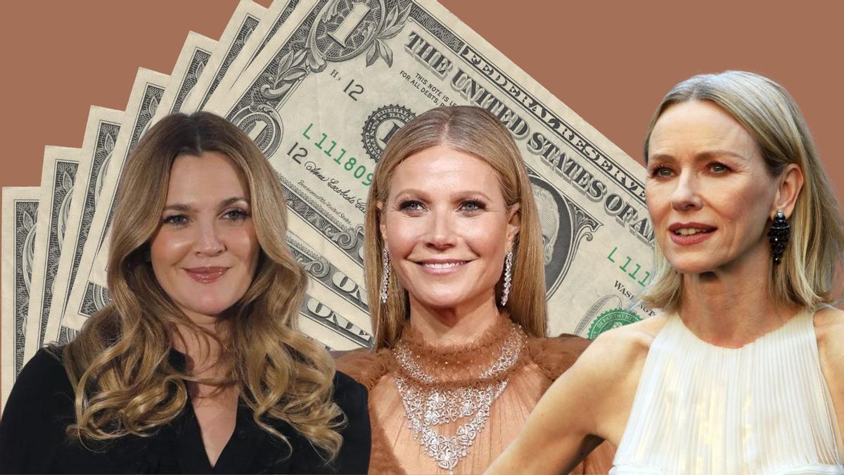 Drew Barrymore, Gwyneth Paltrow y Naomi Watts son tres de las actrices que han invertido en negocios de productos para la menopausia y el bienestar de las mujeres.