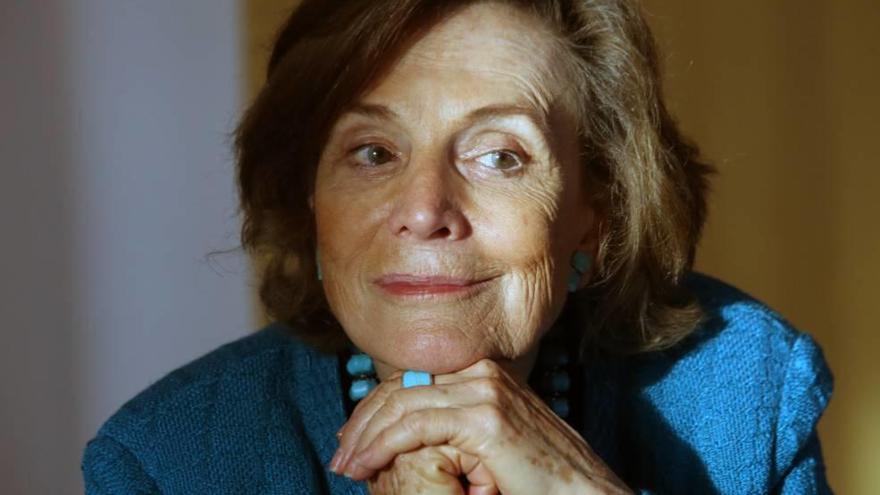 Sylvia Earle, durante la entrevista concedida a este diario tras sumergirse en aguas del litoral mallorquín.