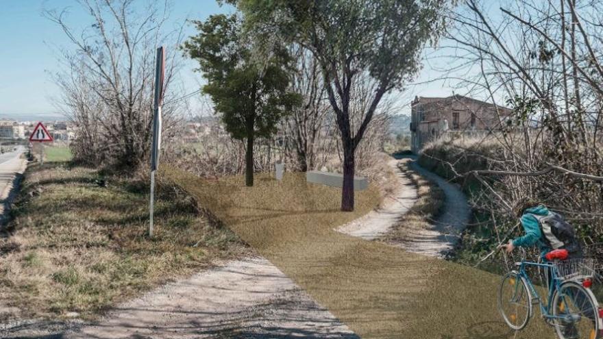 Urbanisme aprova el projecte per construir la via ciclista que unirà Sant Fruitós amb Manresa per la Rosaleda
