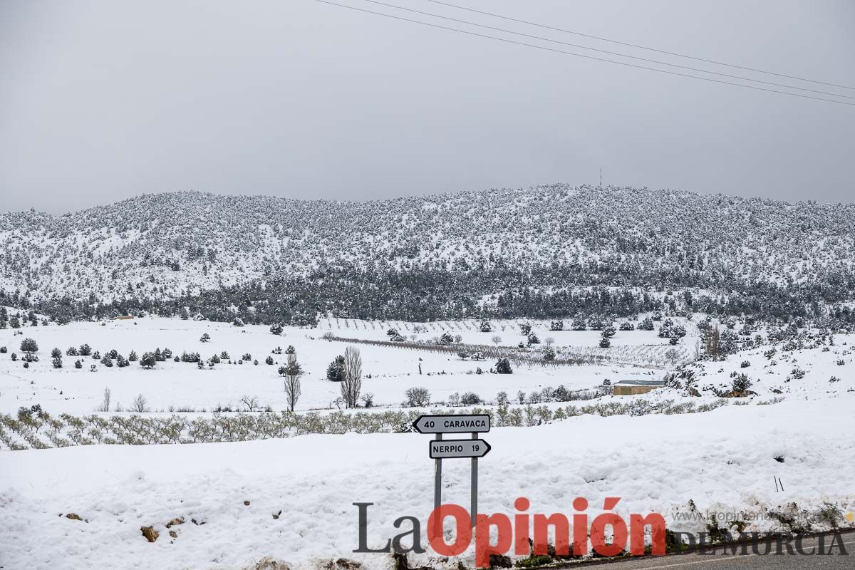 La comarca del Noroeste ofrece una estampa invernal