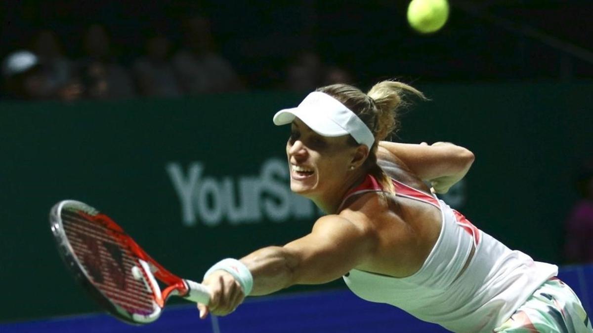 La alemana Angelique Kerber.