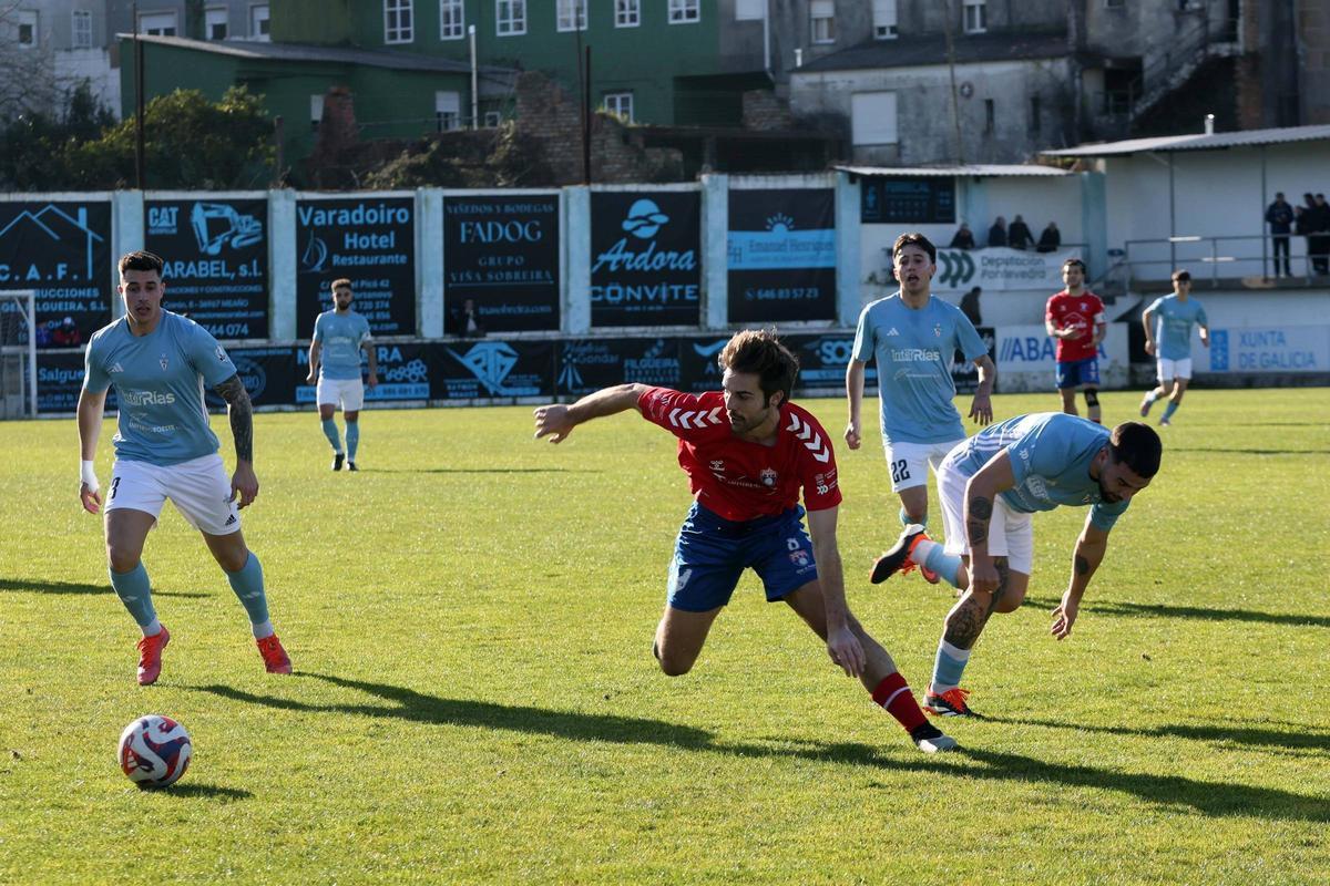 Los celestes apenas se vieron inquietados por los rojillos.