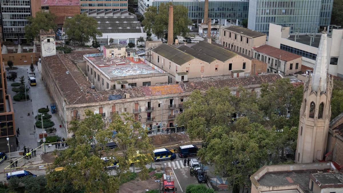 Desalojo de la nave La Escocesa