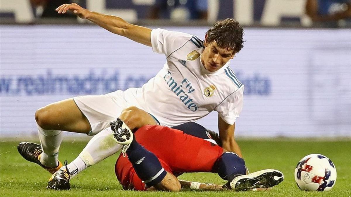 Jesús Vallejo no está teniendo suerte tras quedarse en el Madrid
