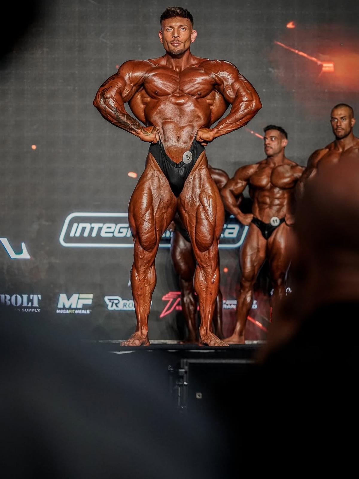 Kim Ángel en Mr Olympia 2025