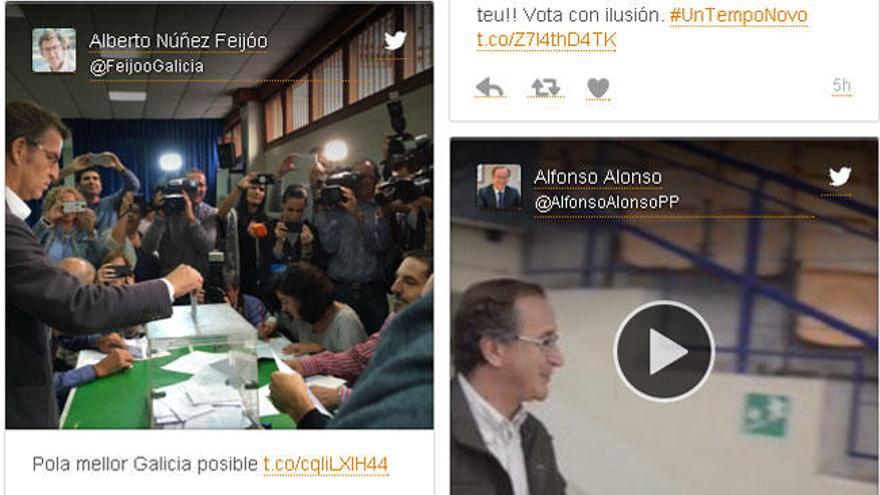 Las elecciones en Galicia y en el País Vasco, en las redes sociales