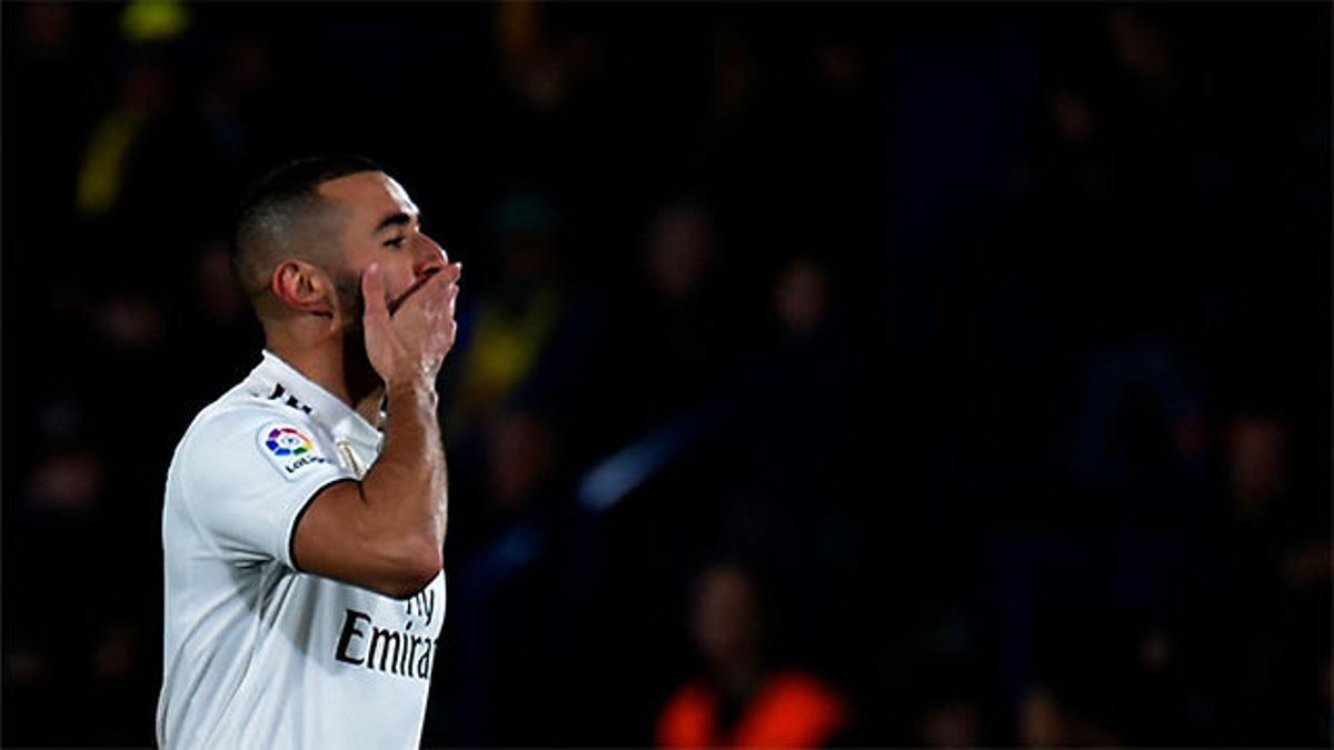 Benzema empató el partido ante el Villarreal. Así narró la radio el gol del francés