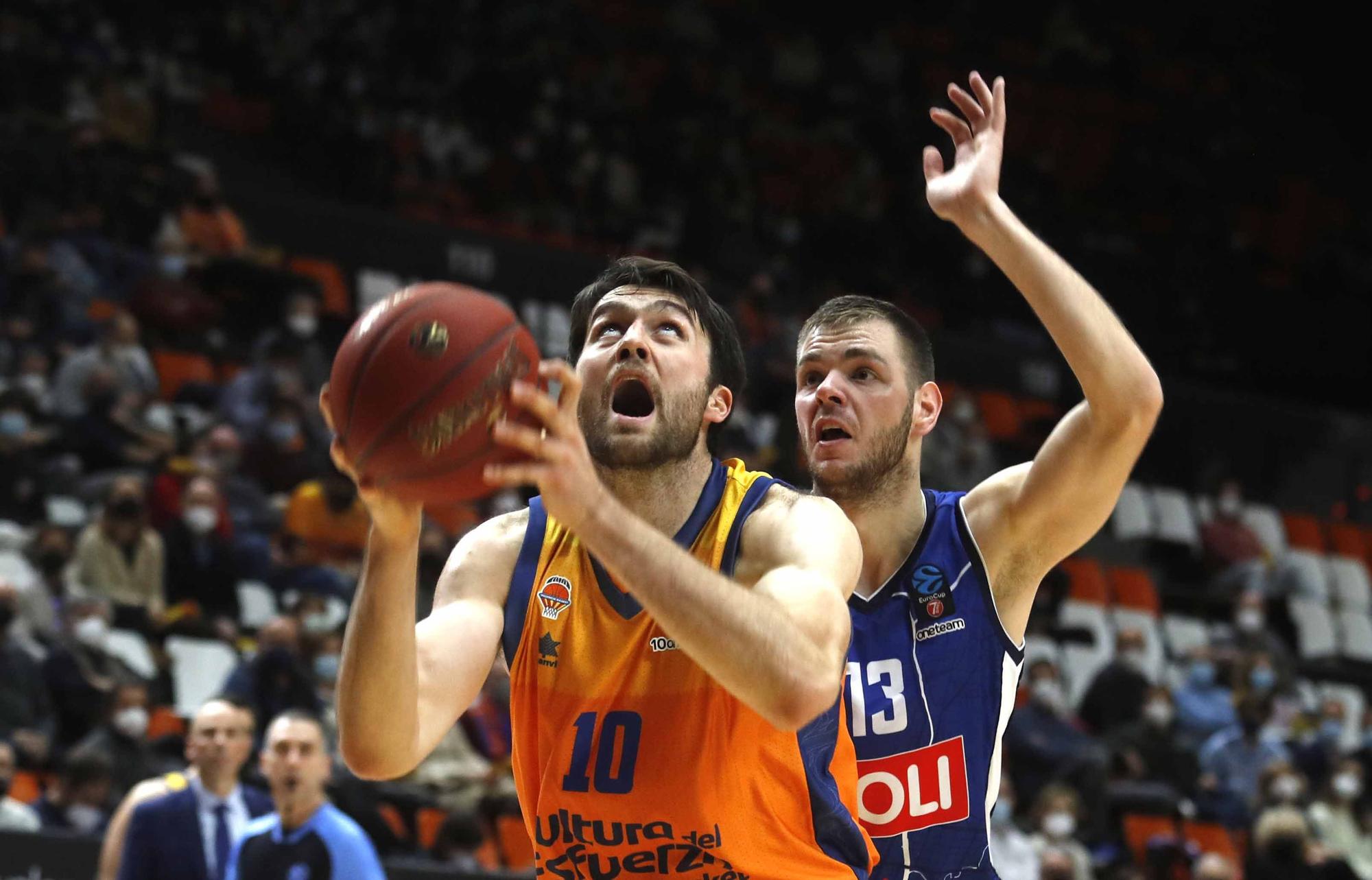 La  victoria de Valencia Basket ante el Buducnost